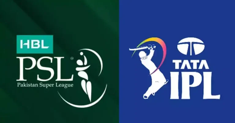 Comparison of IPL and PSL cricket leagues, highlighting key differences in teams, players, and tournament structure