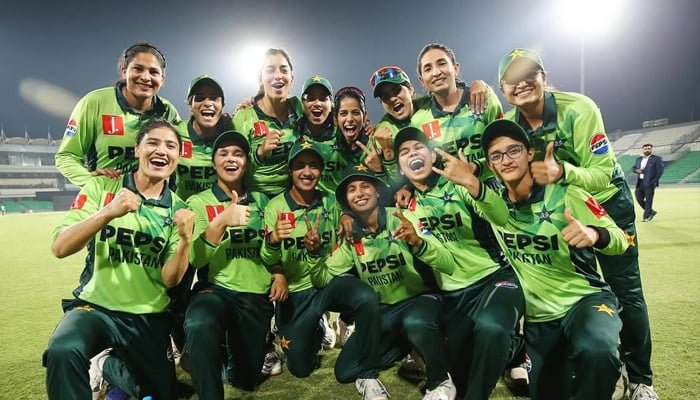 Four Pakistan stars selected for ICC Women's World Cup Qualifier Team of the Tournament, celebrating their performance
