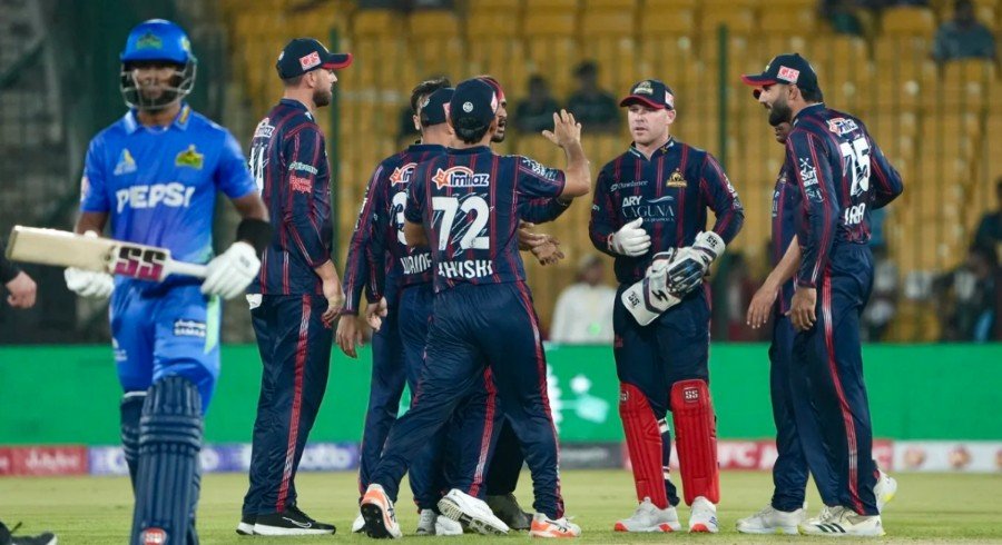 Multan vs Karachi match highlights showing players in action during the Pakistan Super League game
